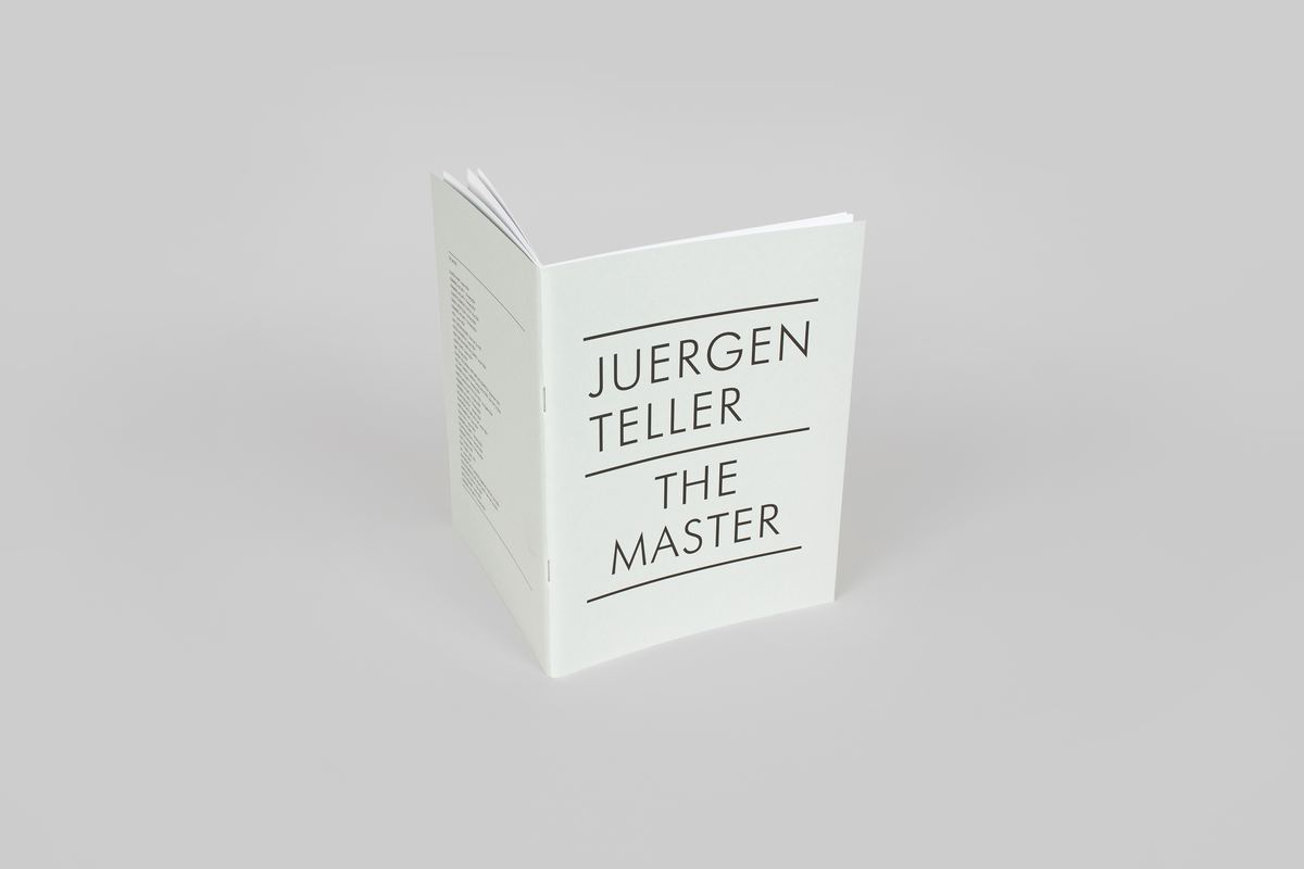 The Master I - Juergen Teller - Steidl Verlag